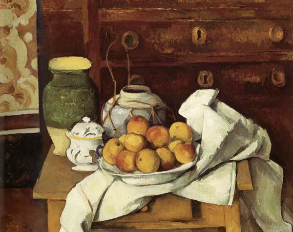 Paul Cezanne Nature morte avec commode oil painting image